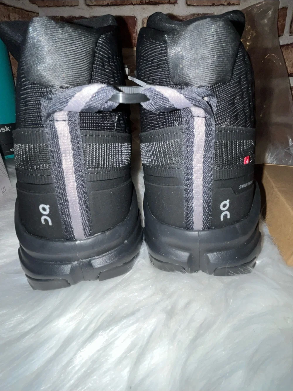 On Running Black Cloudrock Waterproof Men's Trail Boots